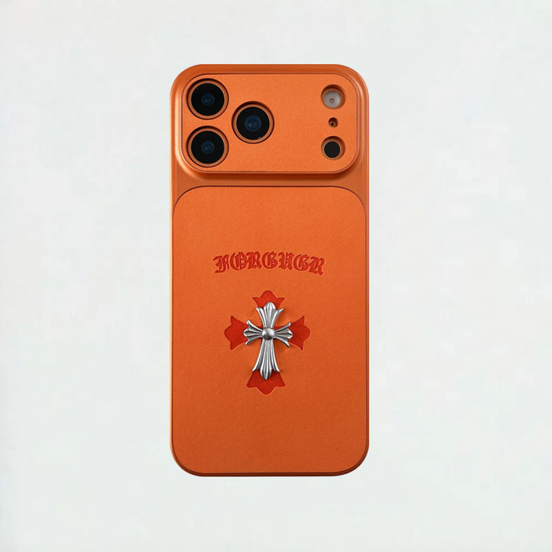 Stylish CHS iPhone Case Orange For iPhone 17/16/15/14-VECHS013