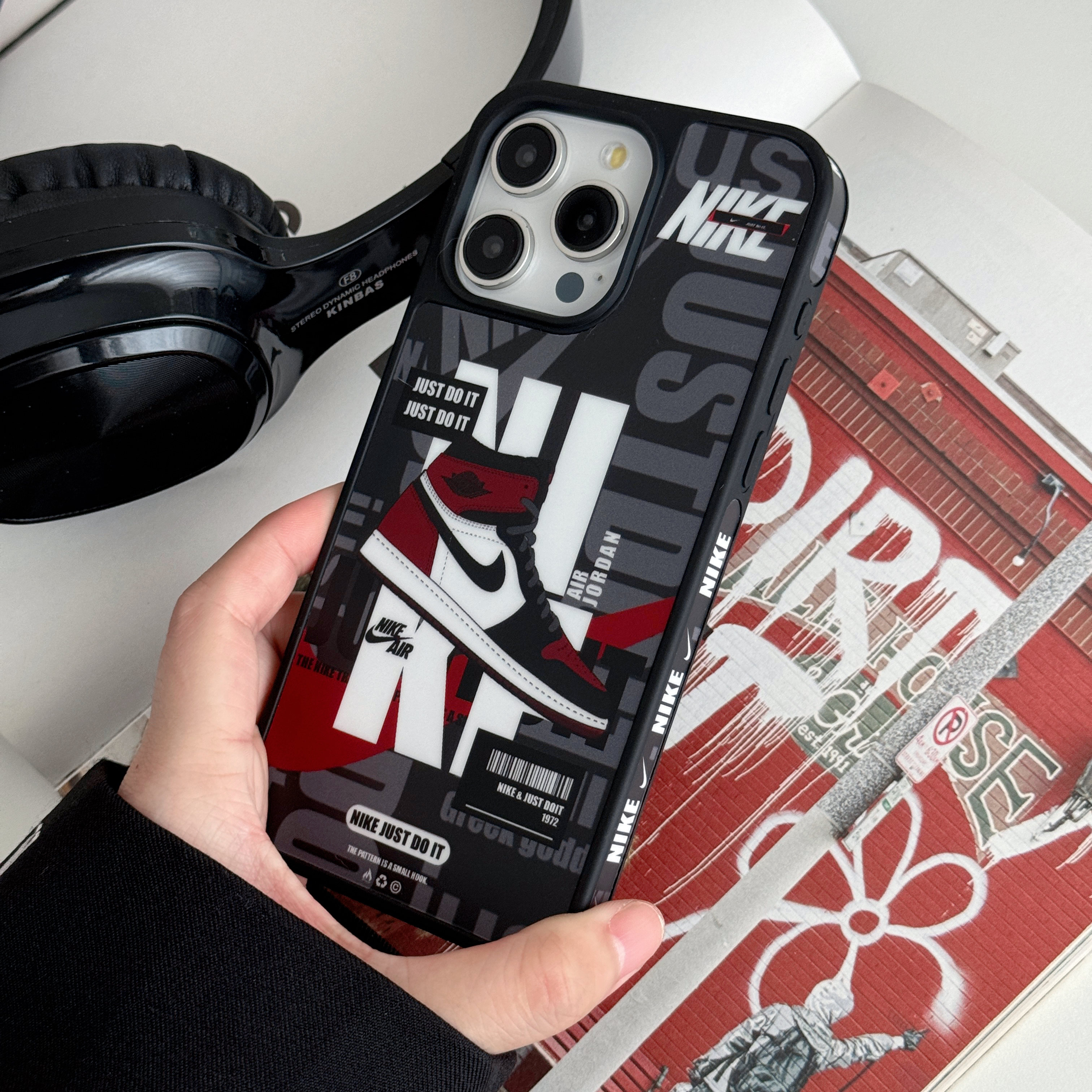 NK Phone Case For iPhone Black-NKX251520