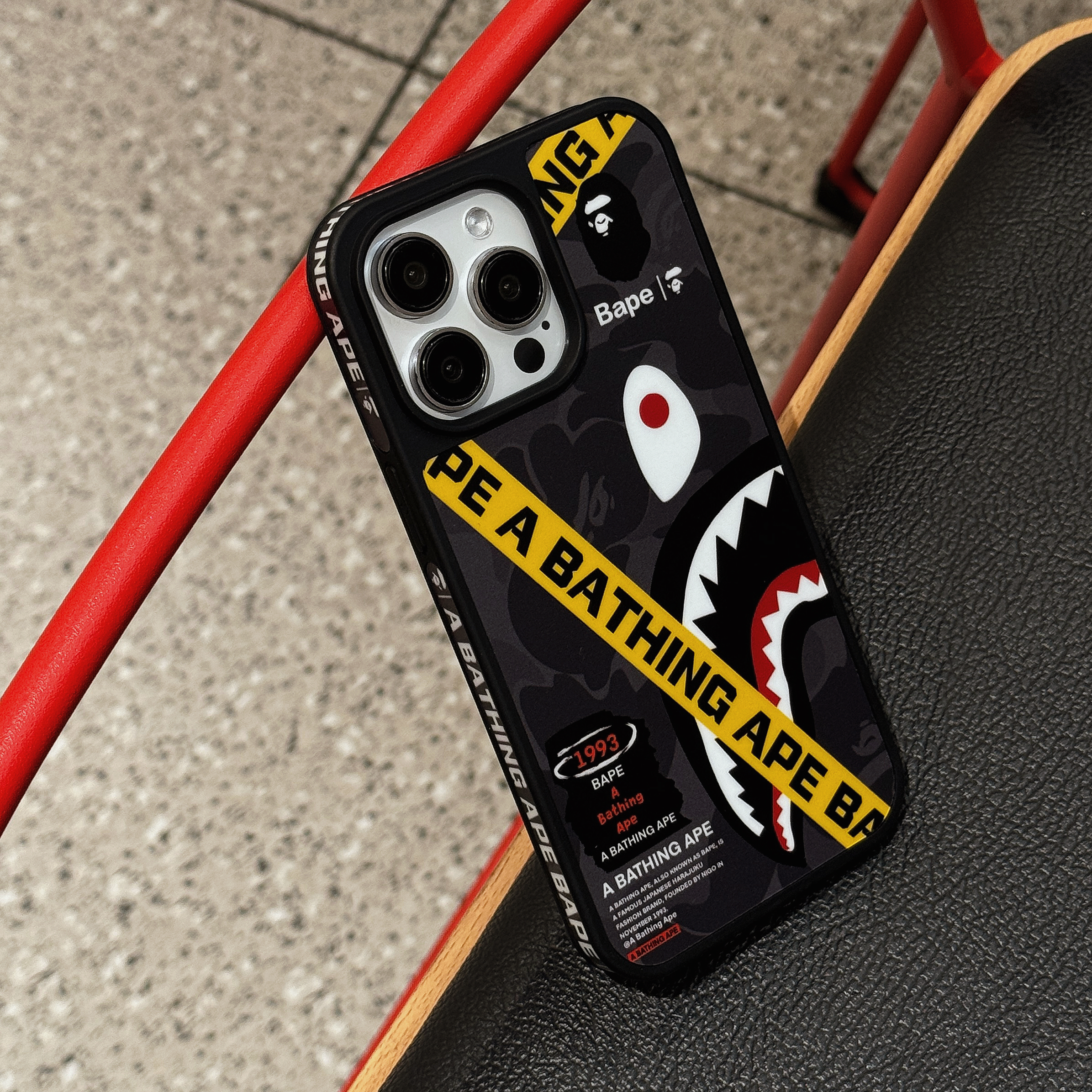 APE Phone Case For iPhone Black-APE250418