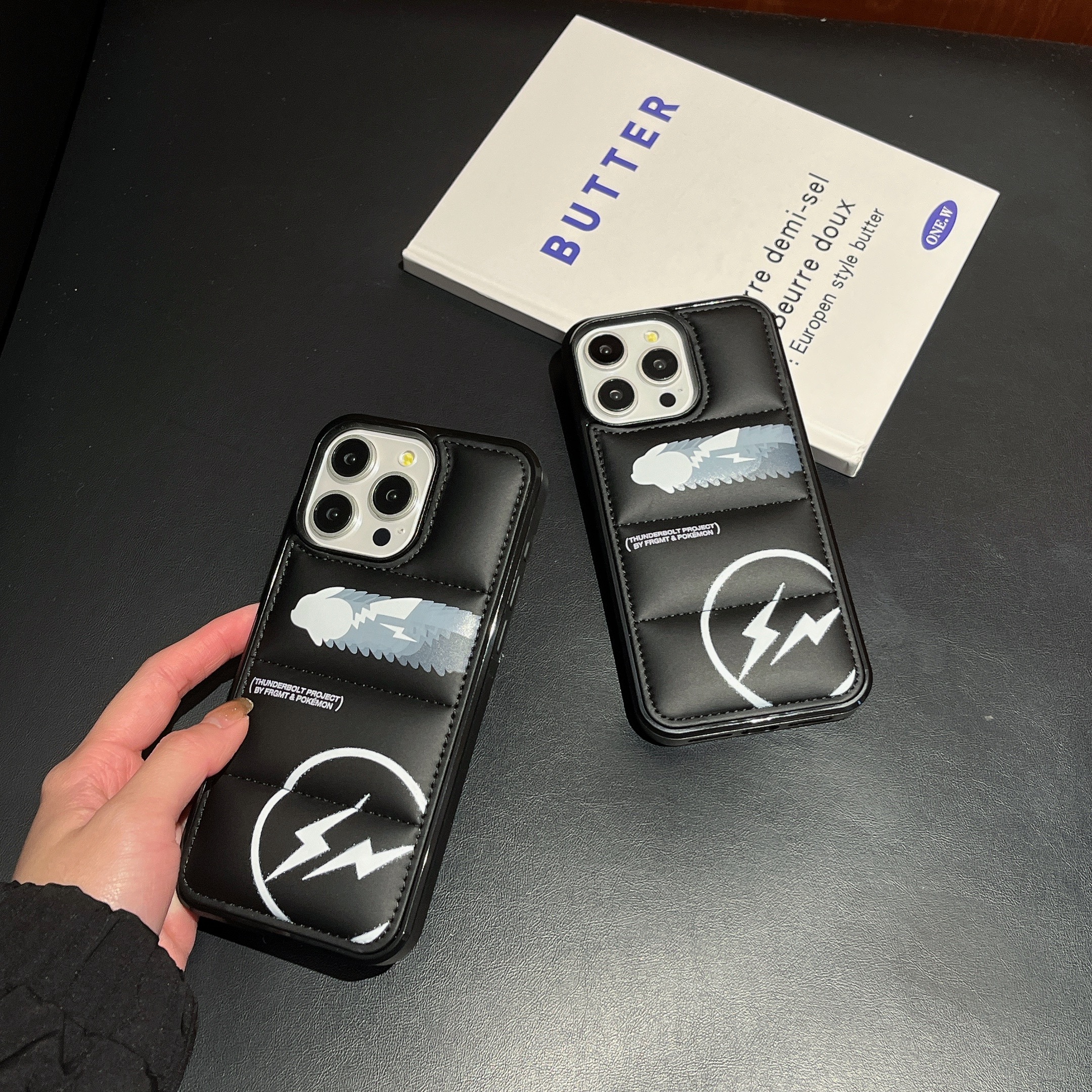 Creative PKQ Phone Case For iPhone Black-PKQ241719