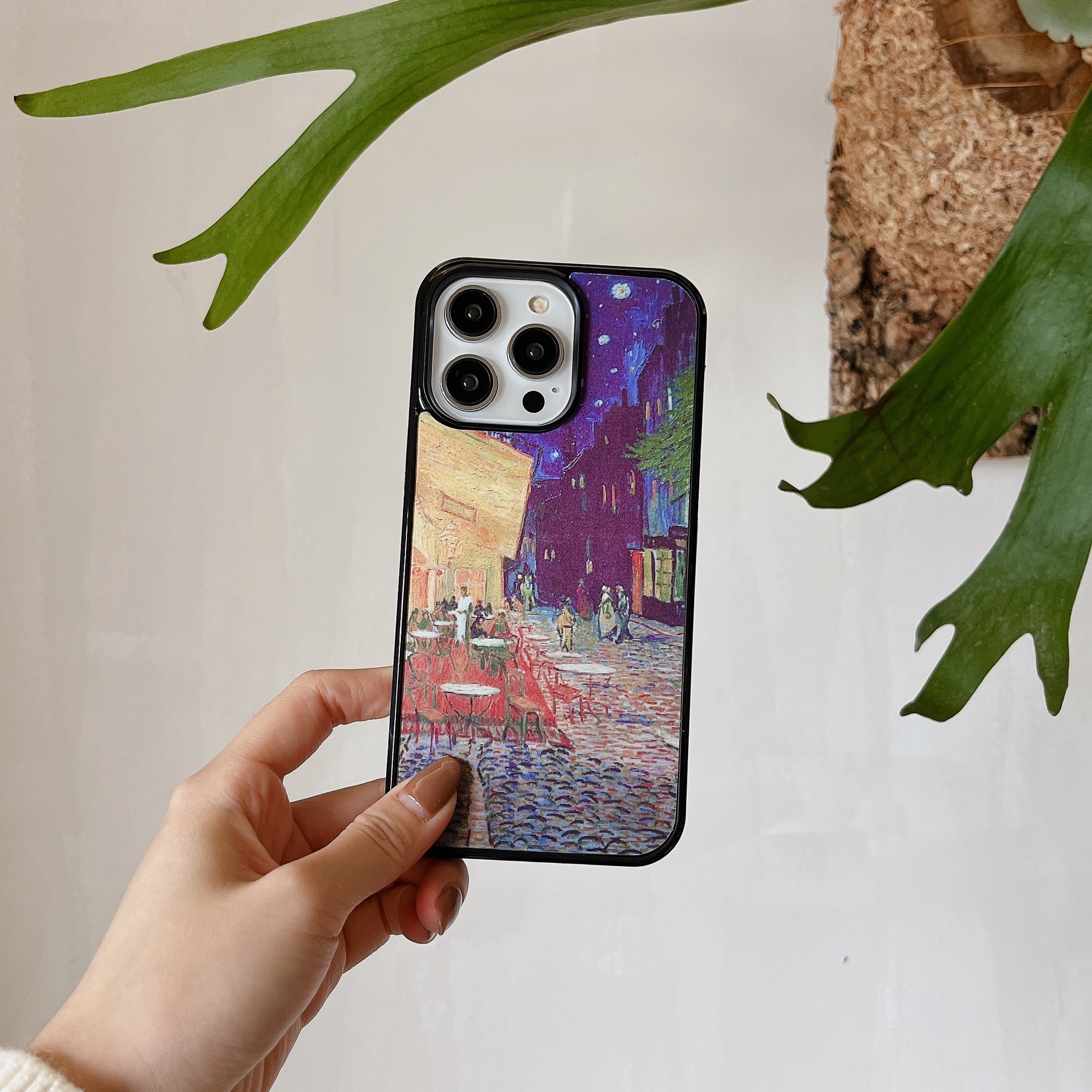 3D Magnet Change Oil Painting Phone Case For iPhone（Compatible with Magsafe)-FGH241207