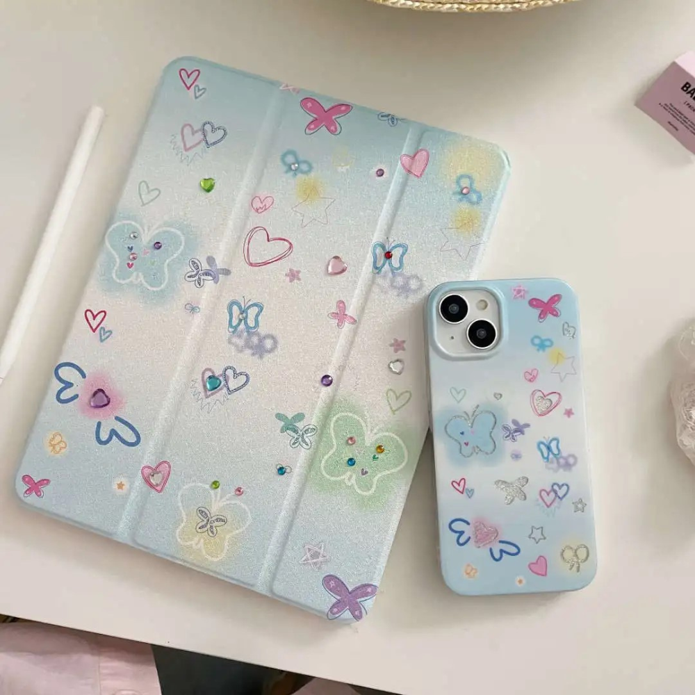 Bling Butterfly iPad Case