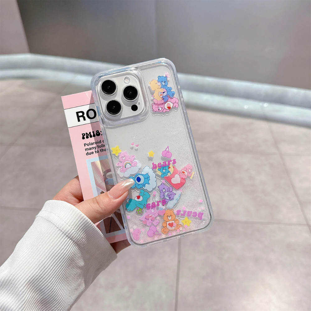 Care Bears Glitter iPhone Case