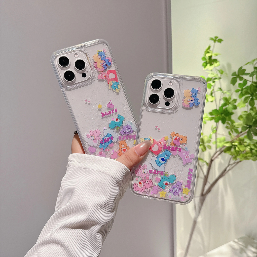 Care Bears Glitter iPhone Case