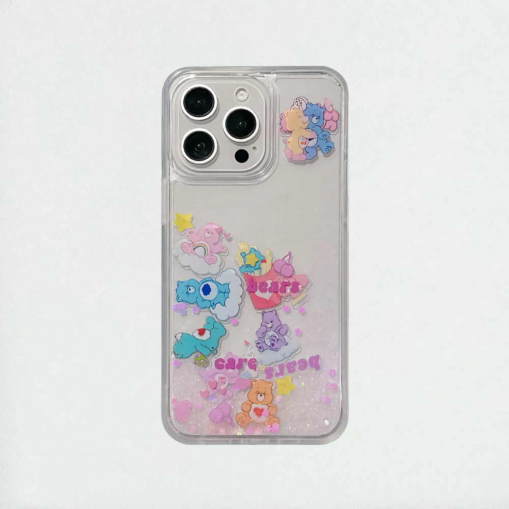 Care Bears Glitter iPhone Case