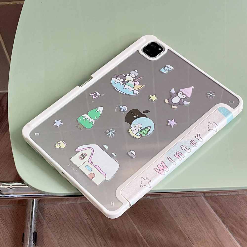 Cartoon Winter iPad Case