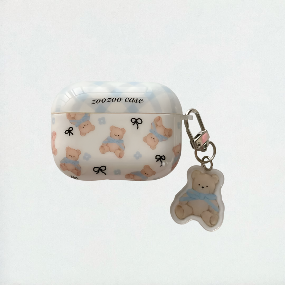 Cute Bears & Bows AirPods Case