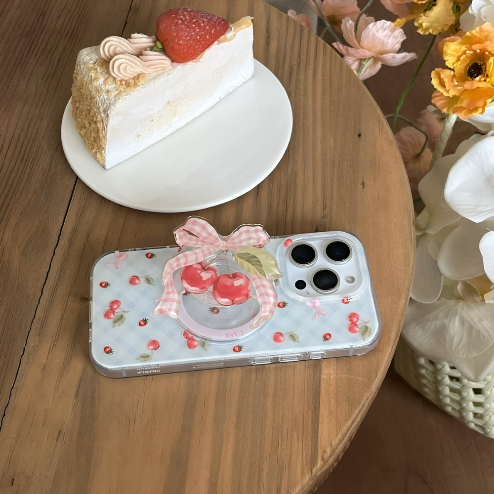 Cute Cherry MagSafe iPhone Case