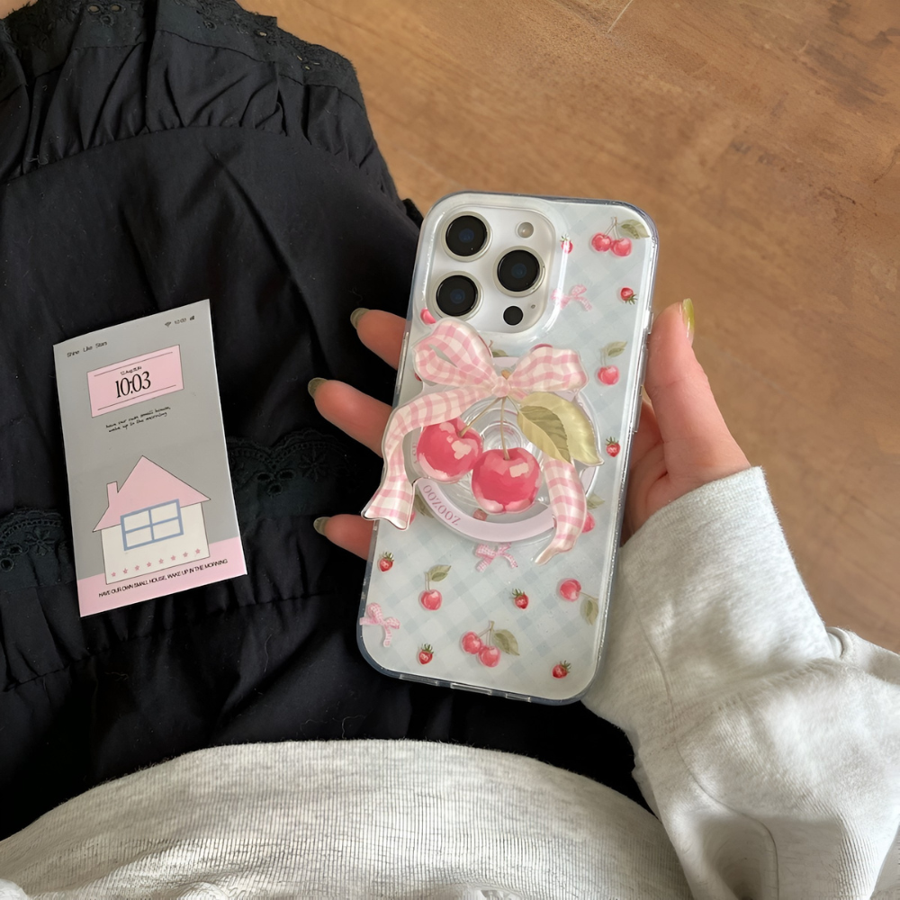 Cute Cherry MagSafe iPhone Case