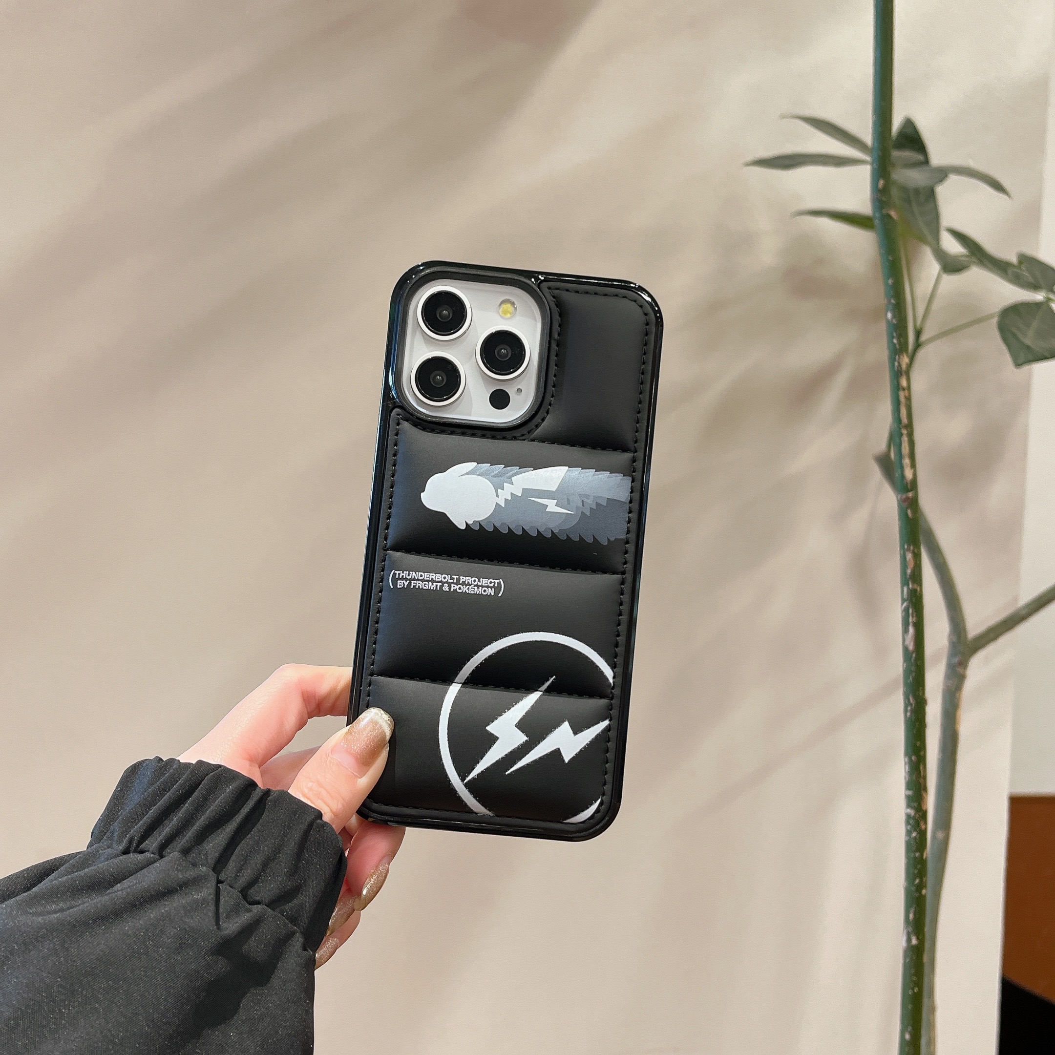 Creative PKQ Phone Case For iPhone Black-PKQ241719