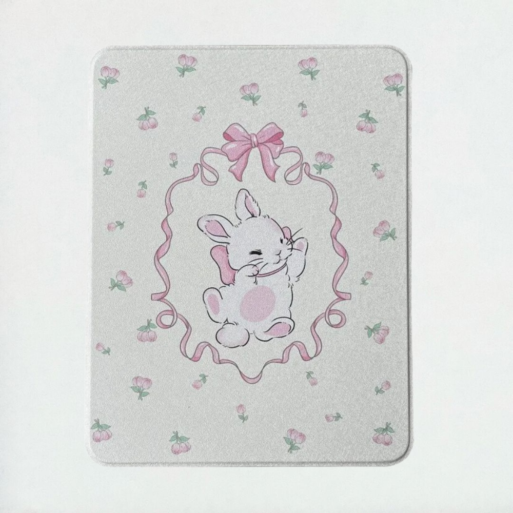 Floral Bunny iPad Case