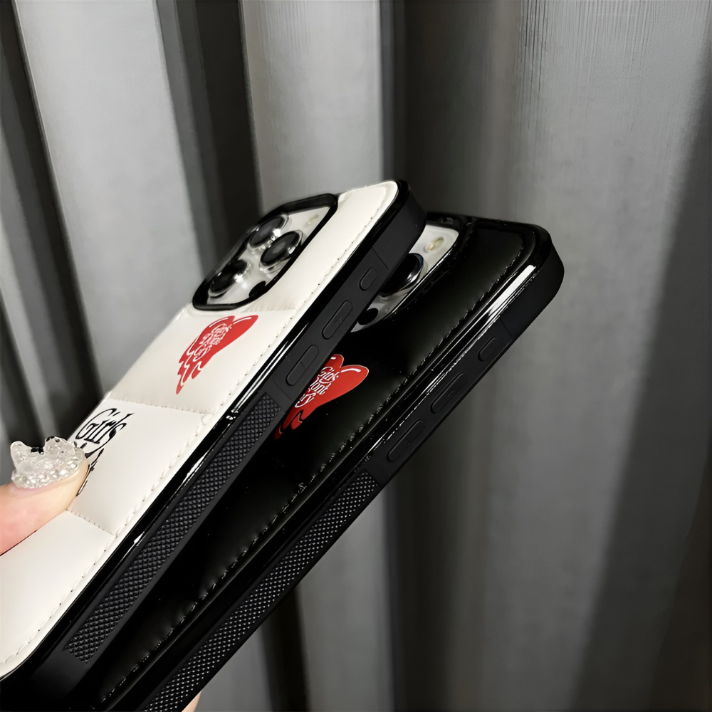 Girls Don't Cry Puffer iPhone Case