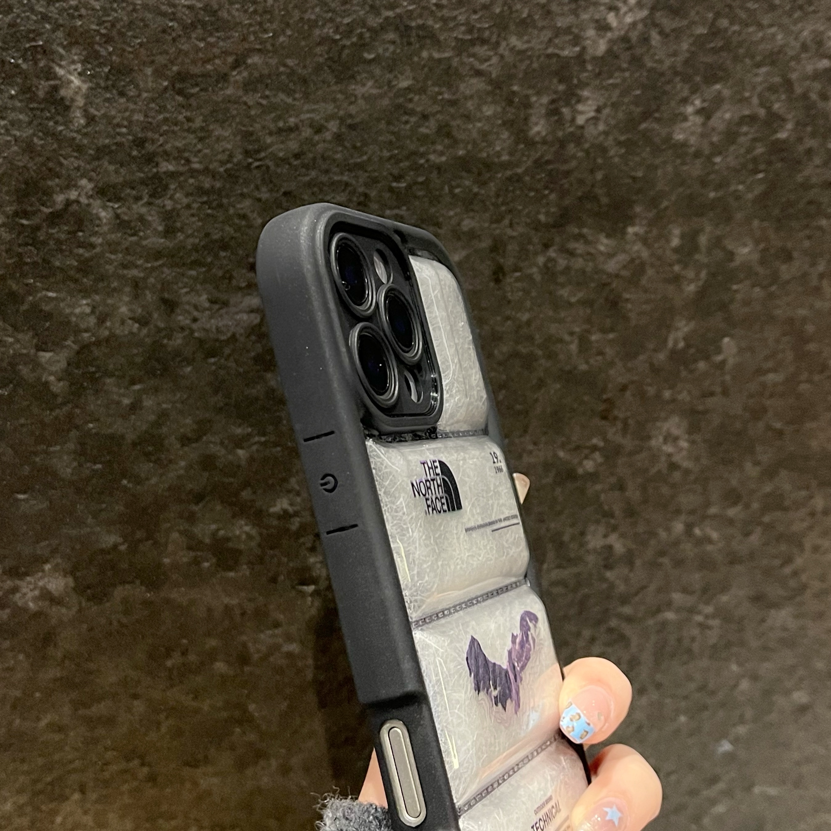 The NF iPhone Case Puffer Black-ZYR241105