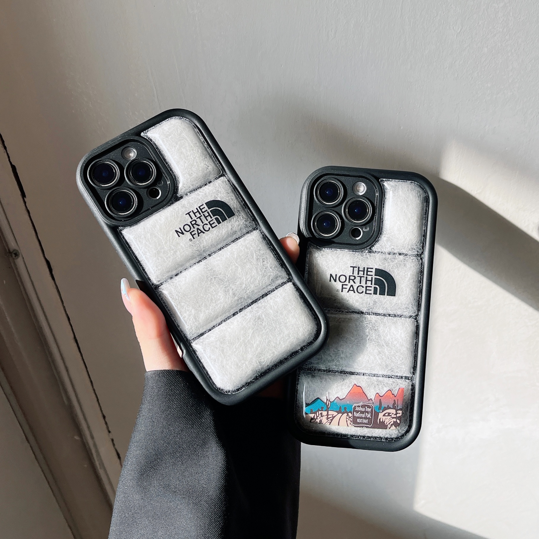 The NF iPhone Case Puffer Black-ZYR241103