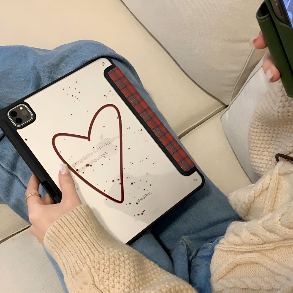 Classic Red Plaid iPad Case