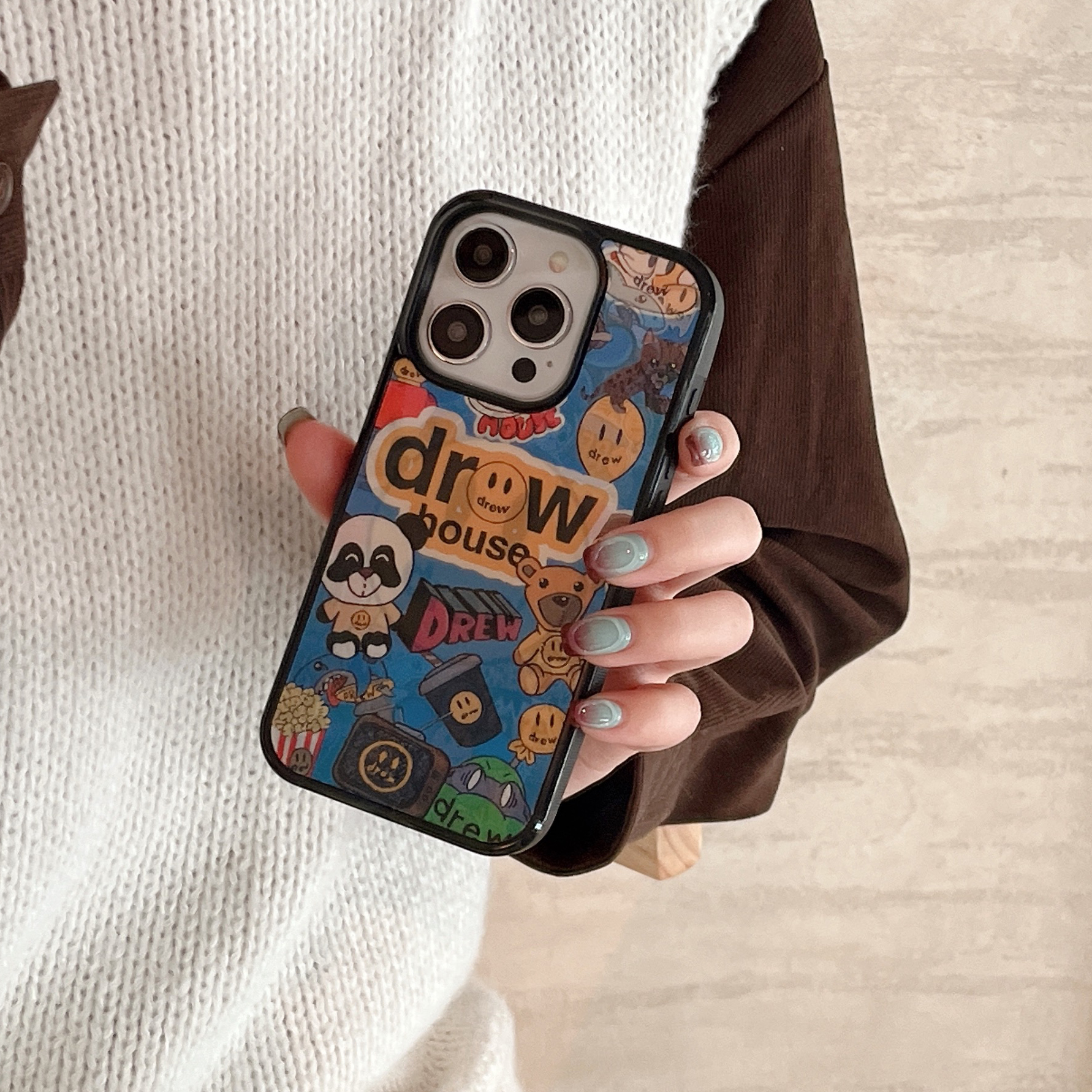 3D Magnet Change DREW Phone Case For iPhone (Compatible with Magsafe）-XLK241805