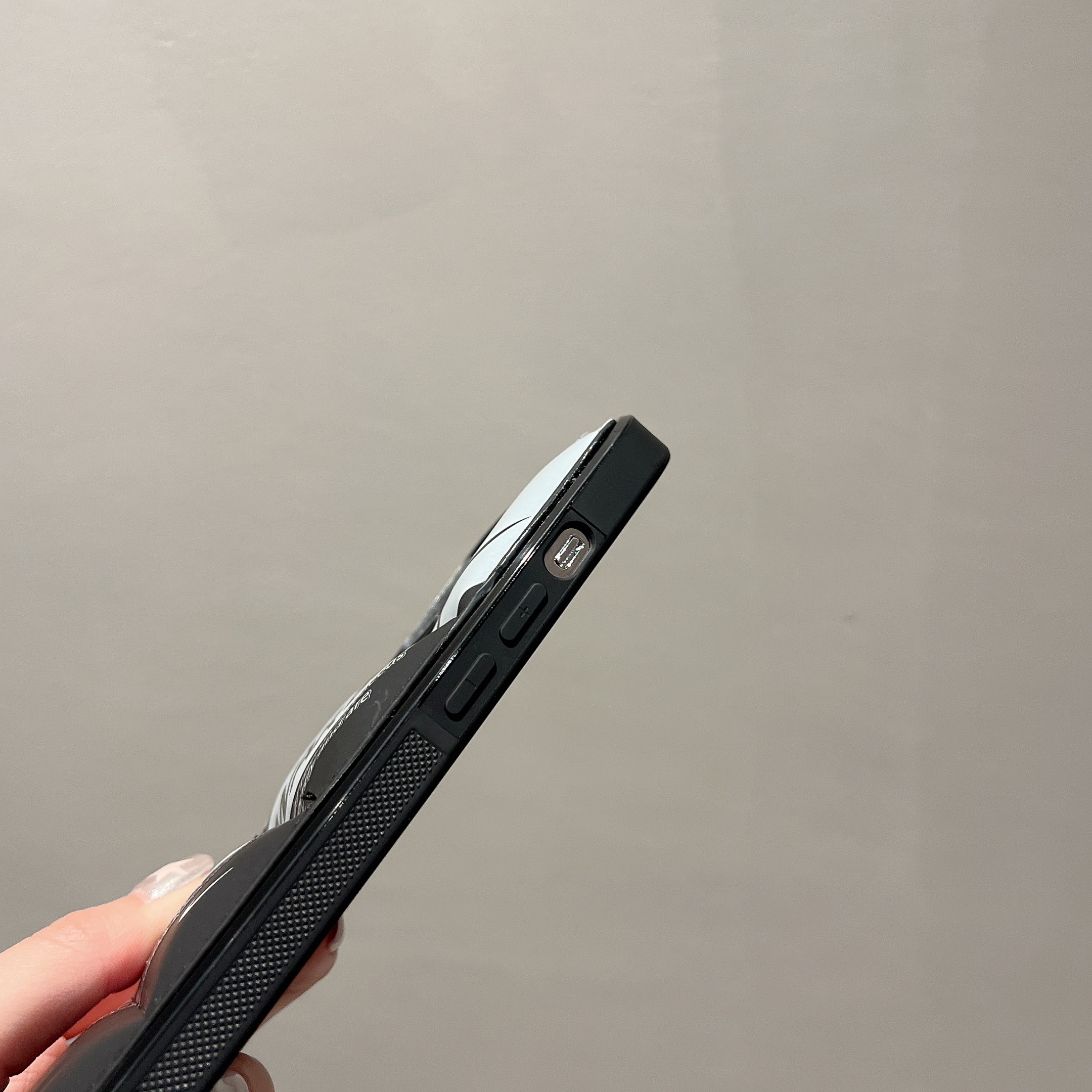 Creative Worldly boy Phone Case For iPhone Black-NKK241405