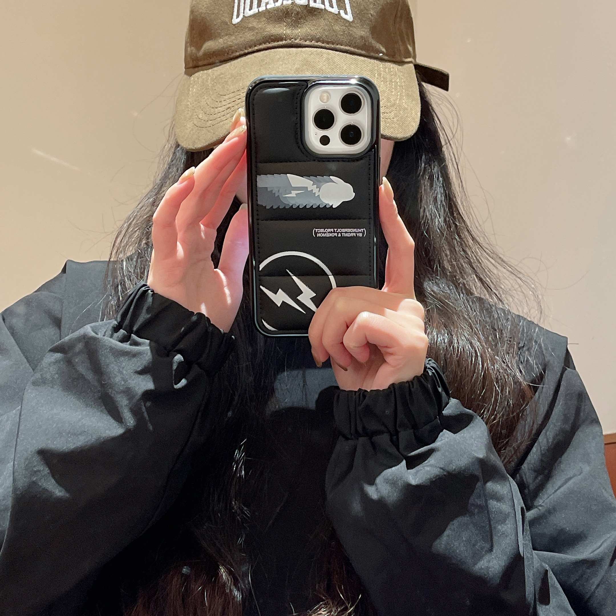 Creative PKQ Phone Case For iPhone Black-PKQ241719