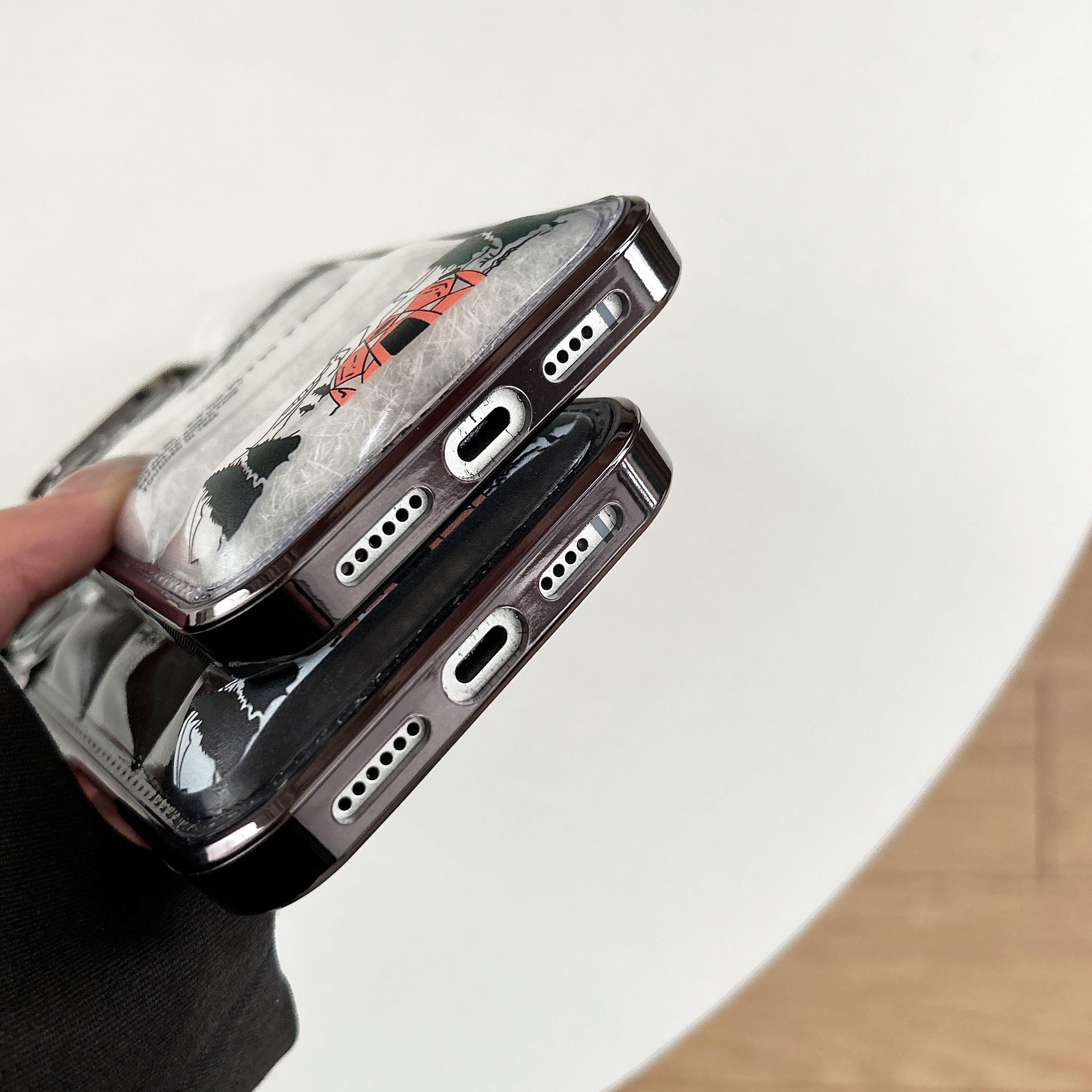 TNF Camping Puffer Phone Case For iPhone White-LYK241221