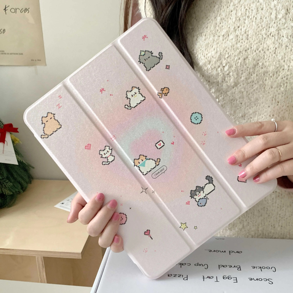 Pixel Cats iPad Case