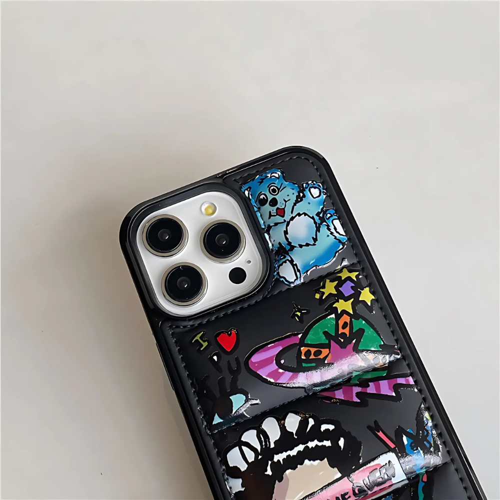 Punk Puffer iPhone Case