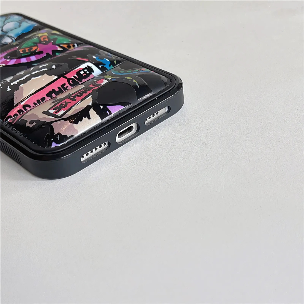 Punk Puffer iPhone Case