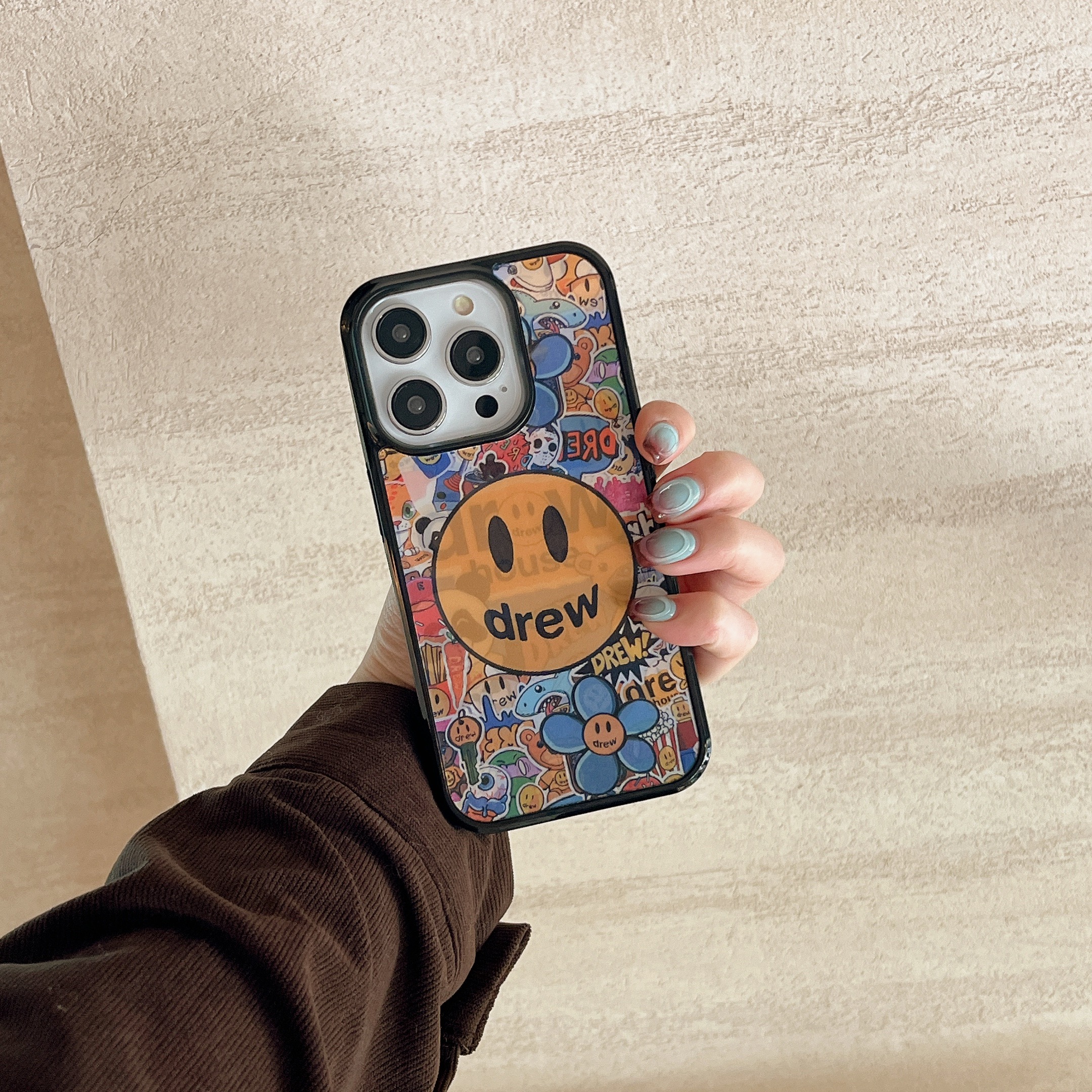 3D Magnet Change DREW Phone Case For iPhone (Compatible with Magsafe）-XLK241805