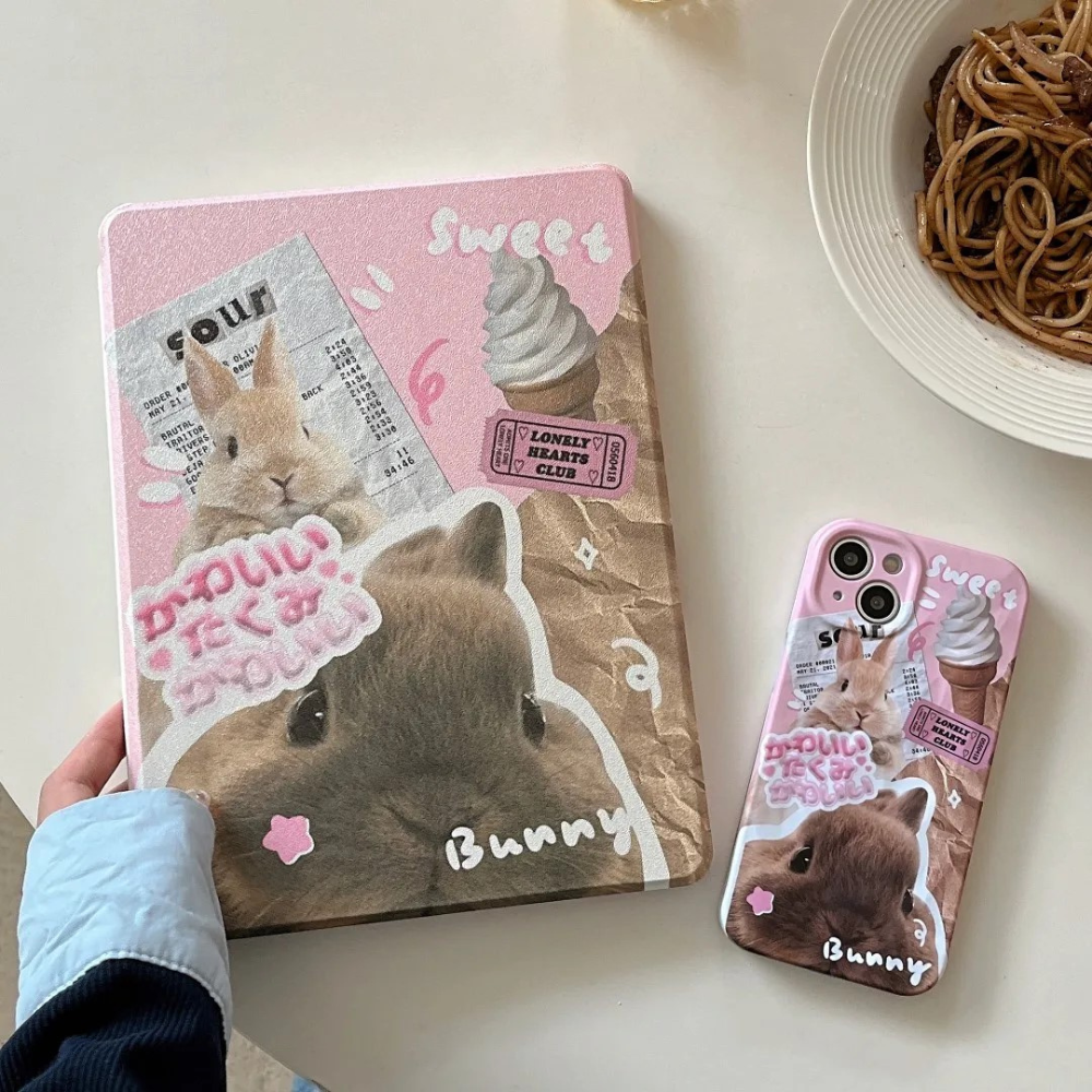 Sweet Bunny iPad Case