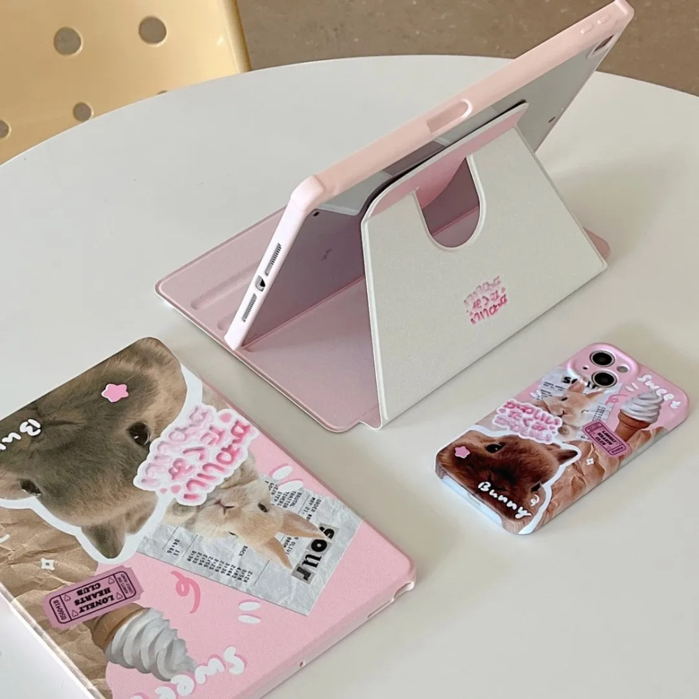 Sweet Bunny iPad Case