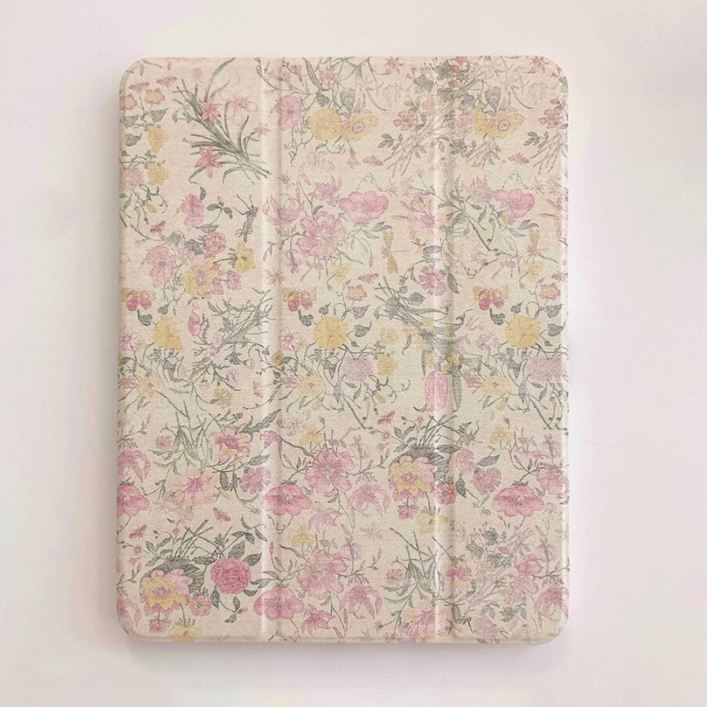 Vintage Flowers iPad Case
