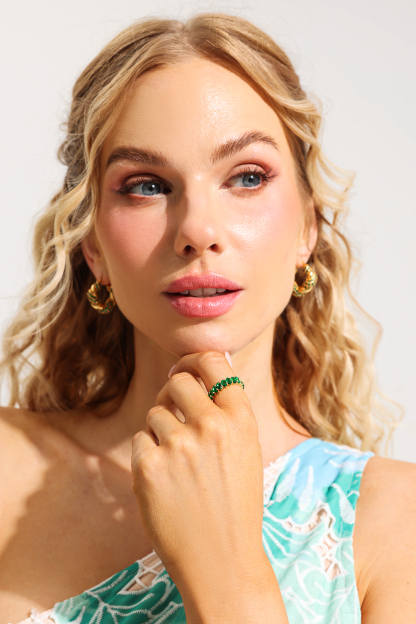 Imitation Gemstone Ring