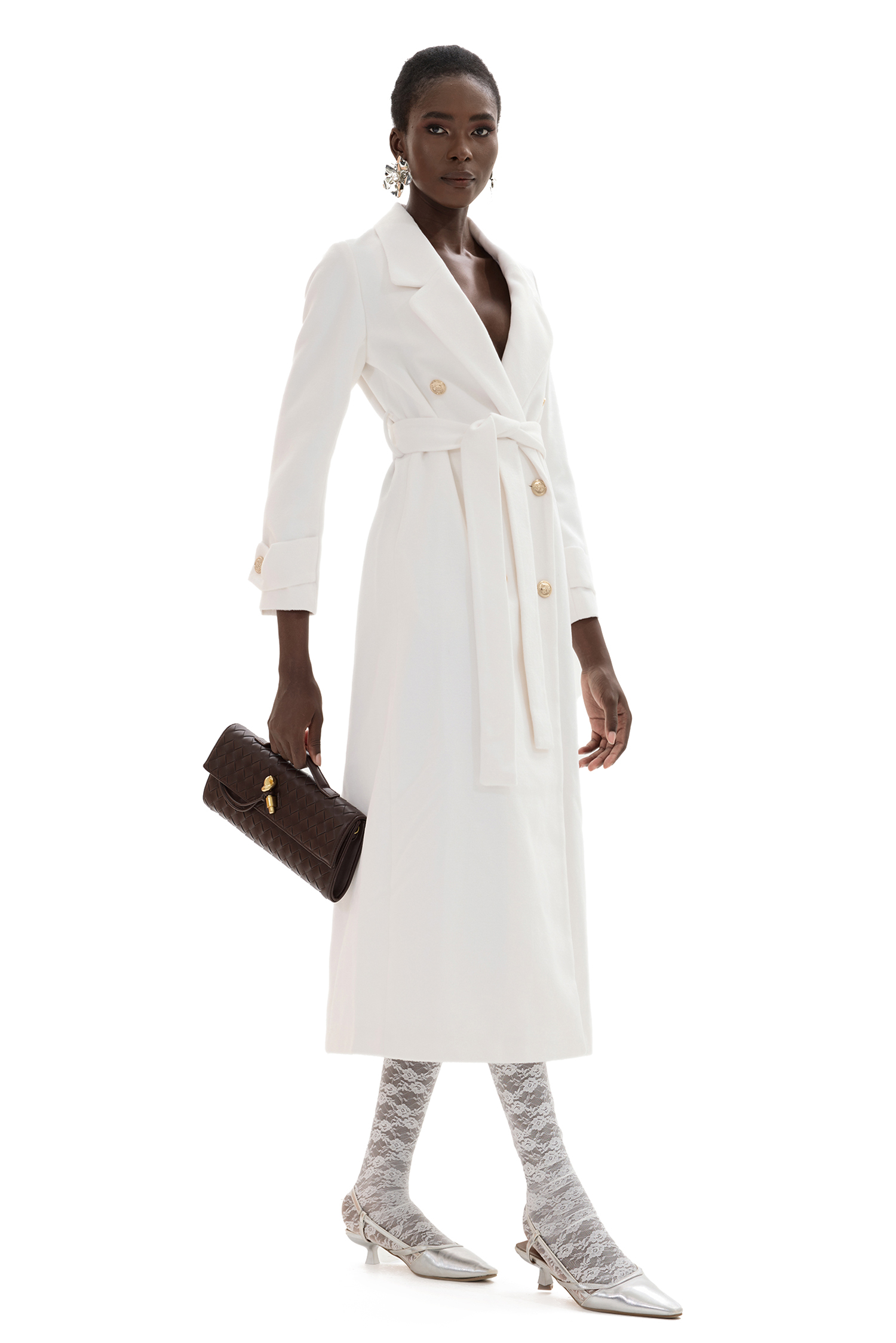 Solid Faux Leather Tote Clutches Bag