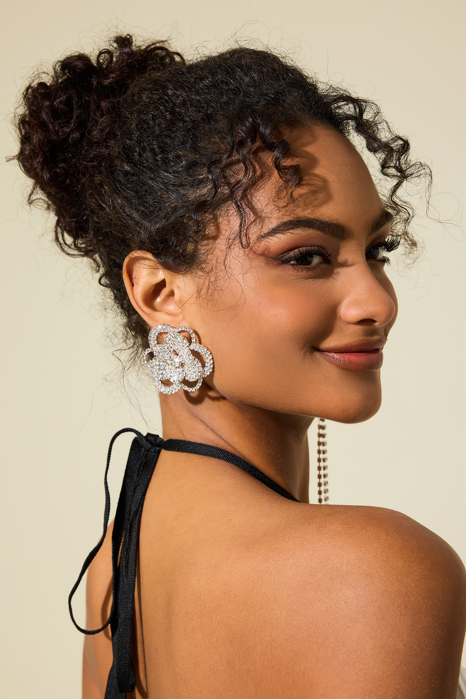 Irregular Shape Tassel Drop Earrings