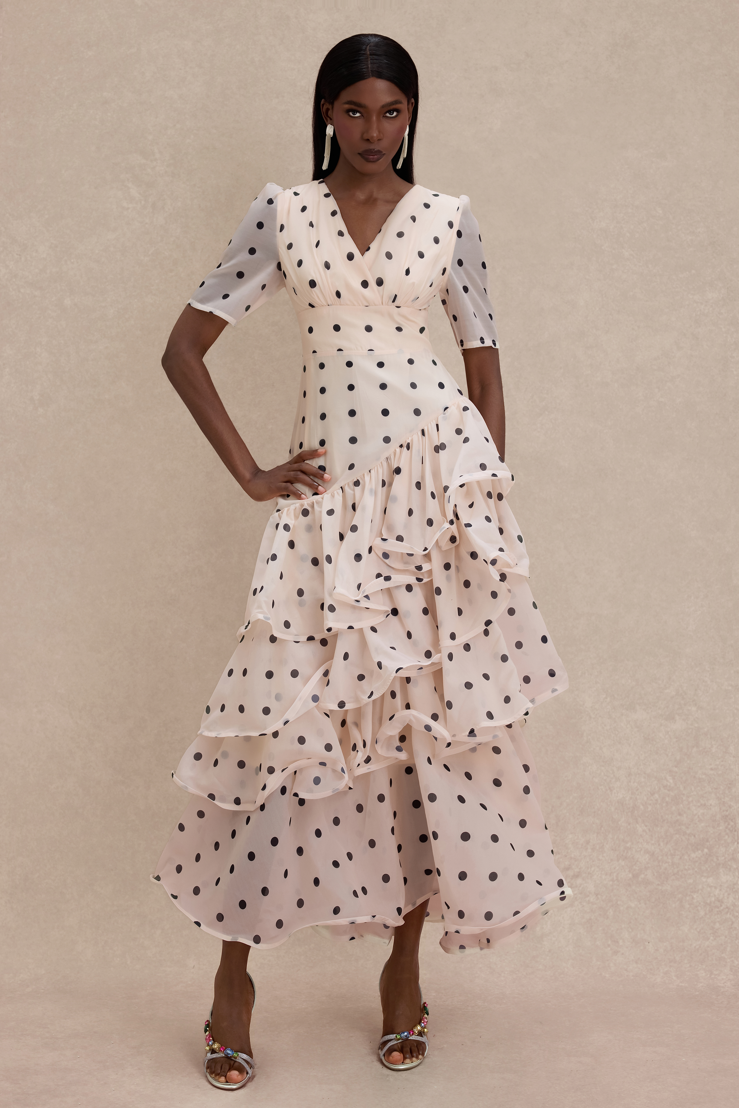 Polka dot – Fleur Rétro