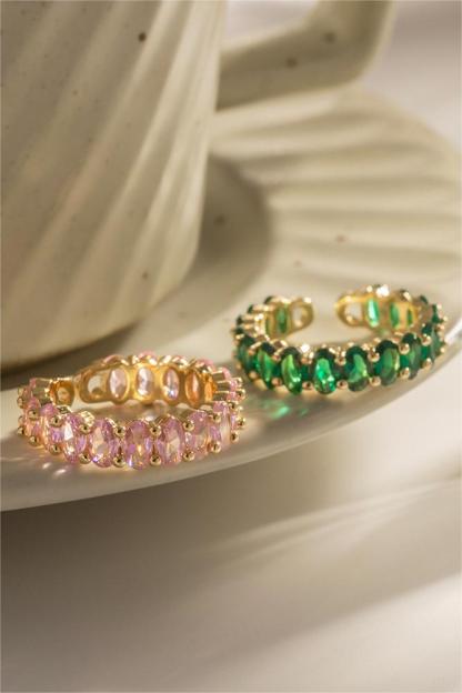 Imitation Gemstone Ring