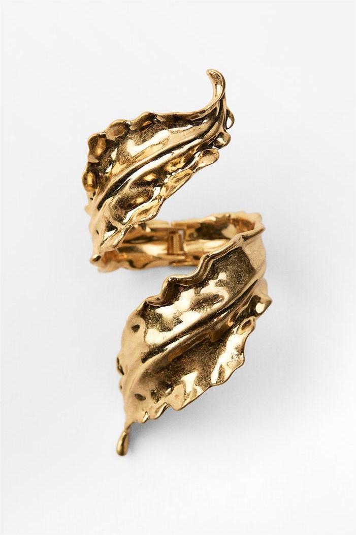 Leaf Twisted Wrap Bracelet