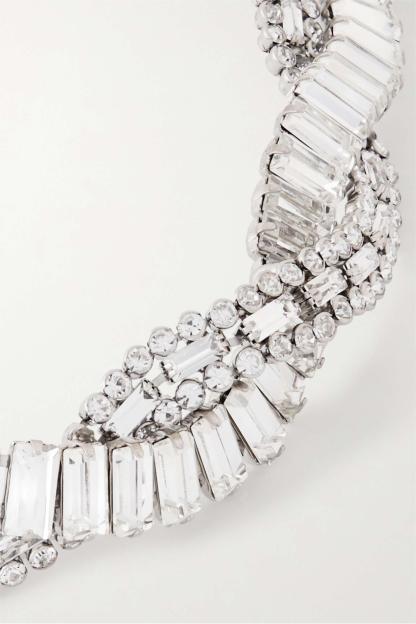 Rhinestone Wrap  Necklace