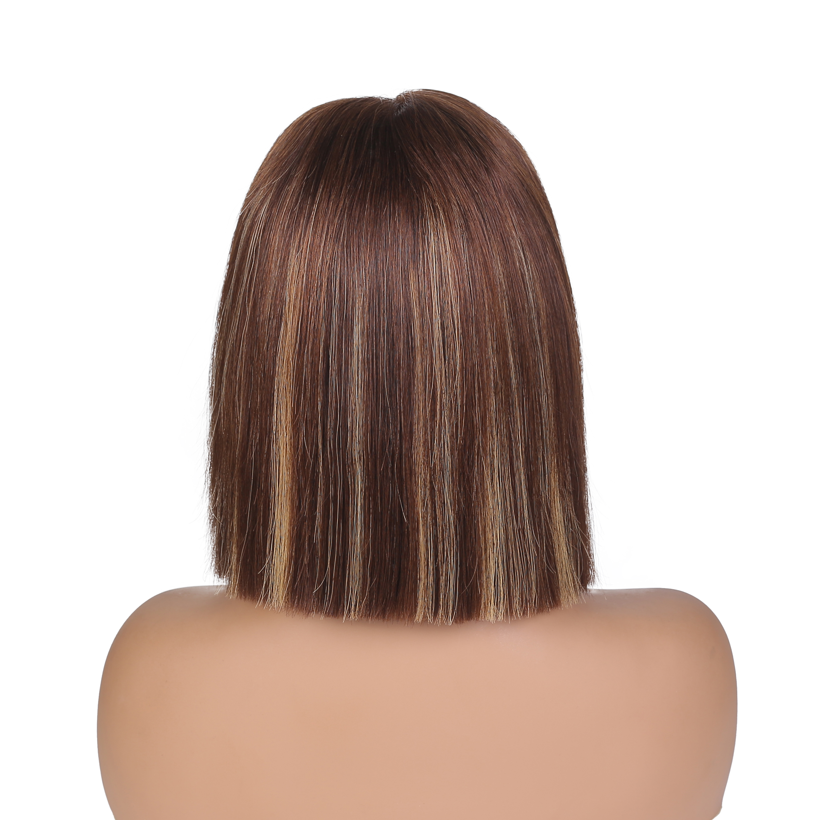 Lyric Selection Balayage P4/22 Colored Double Drawn Bob 5x5 Lace Closure Wig 10Inch