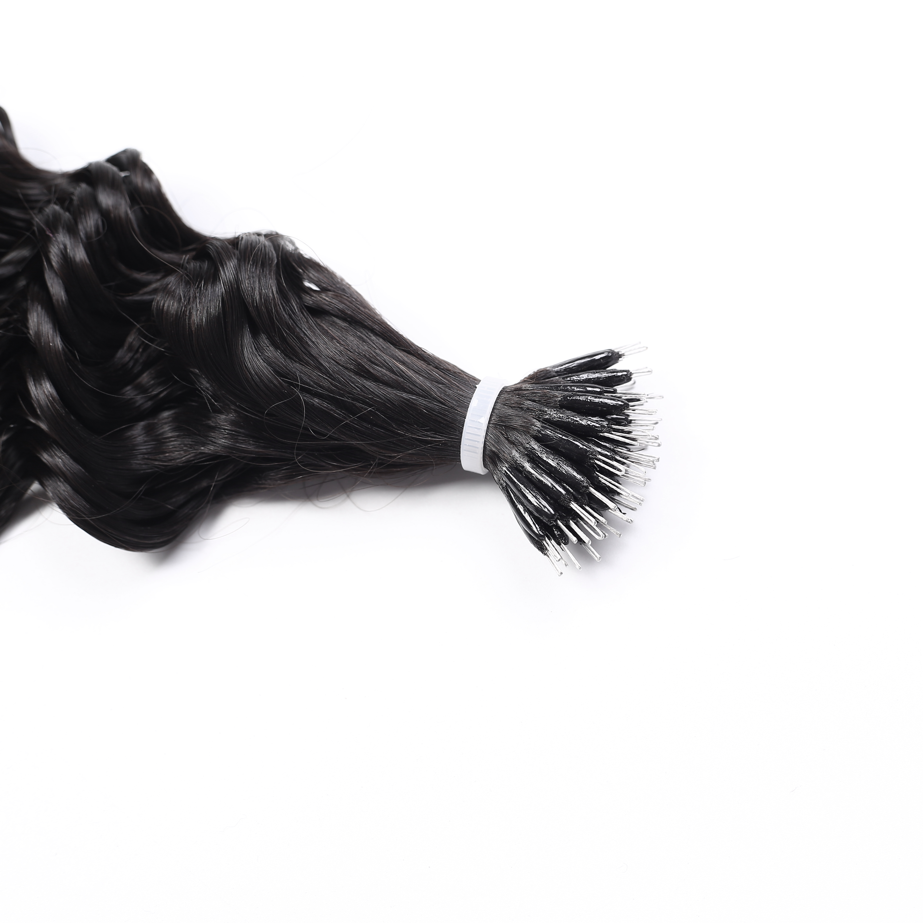 Lyric Selection 100% Human Hair Nano Bead Natural Color Virgin Hair 