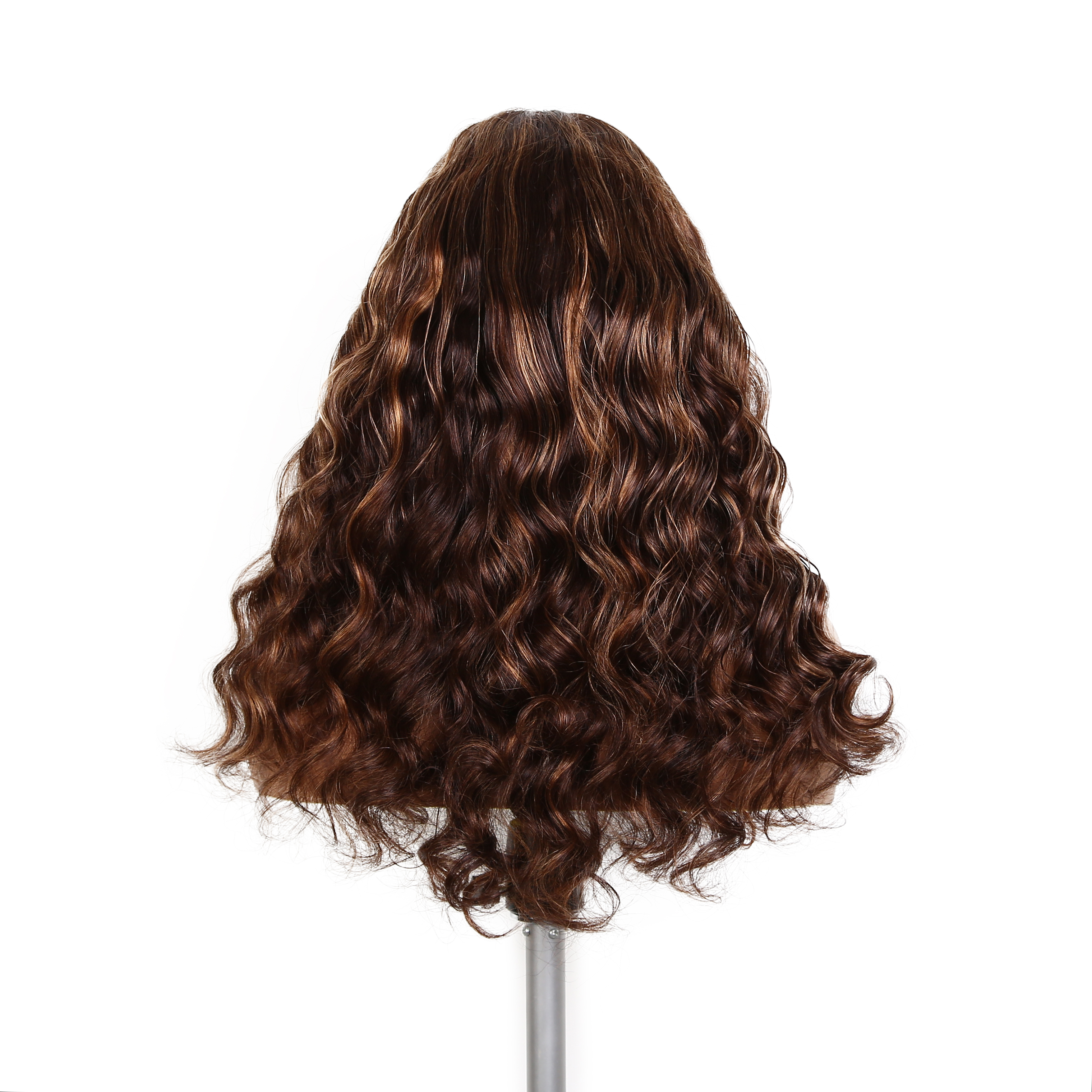 Lyric Selection P4/27 Highlight Color Loose Body Wave 5x5 Lace Closure Wig 22Inch