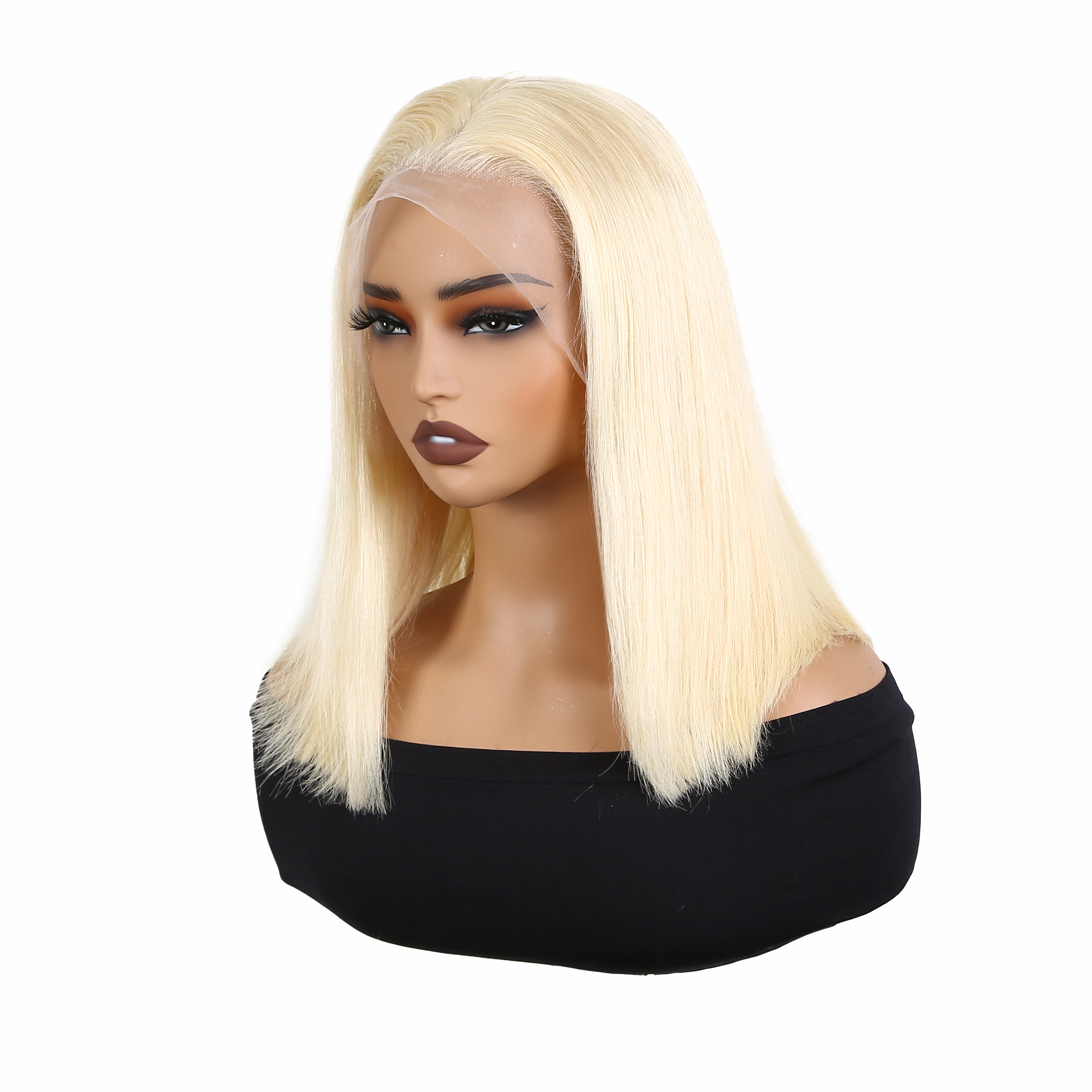 Lyric Selection #613 Blonde Straight Bob 13x4 Lace Front Wig