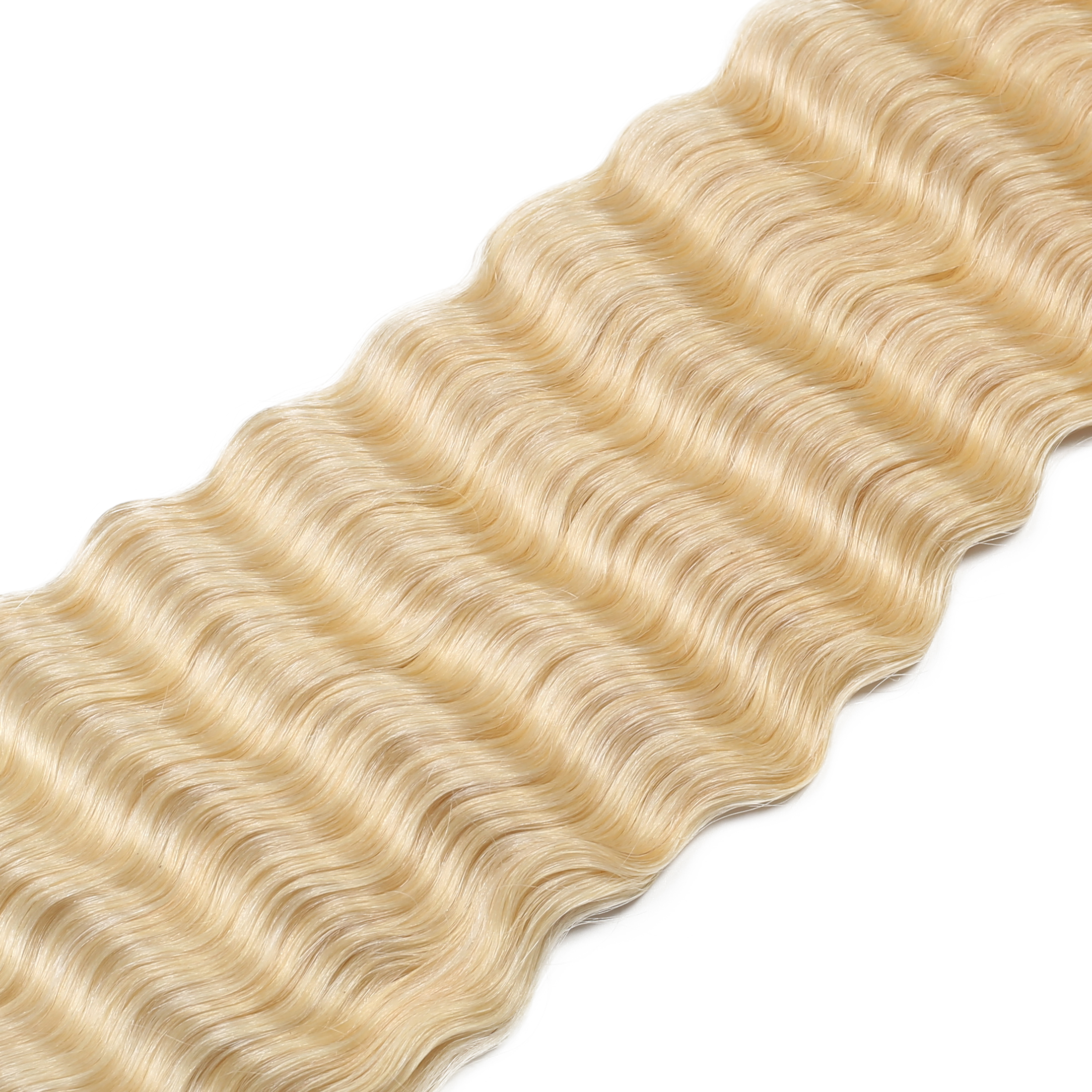 Lyric Selection 100% Human Hair Bundles #613 Blonde Virgin Hair Deep Wave Texture