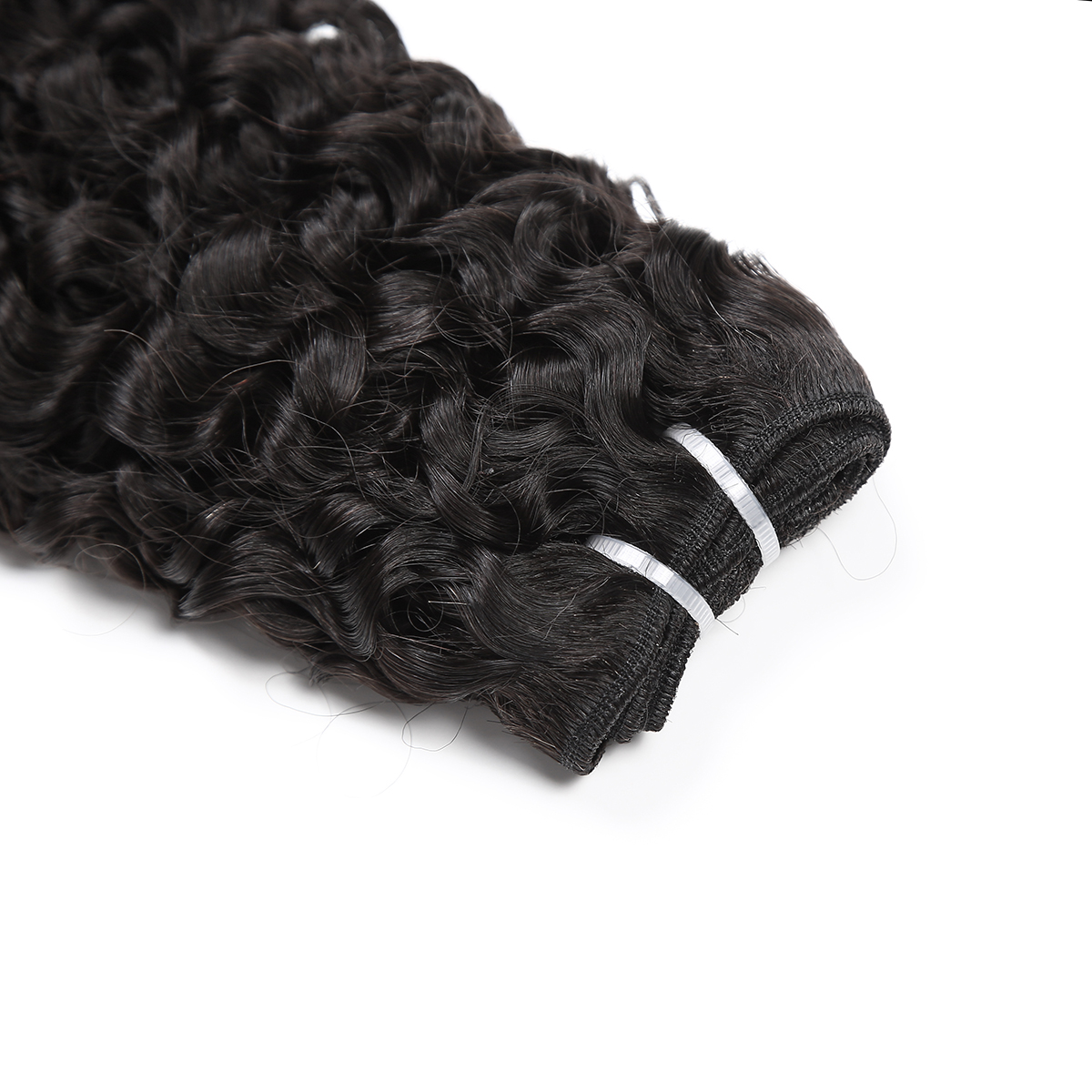 Lyric Selection 100% Human Hair Bundles Natural Color  Virgin Hair Italian Curly Texture