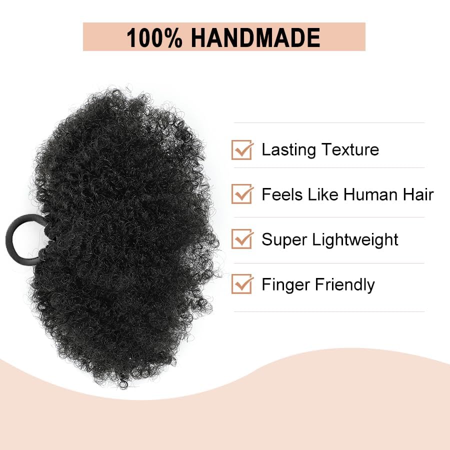 Lyric Selection 8Inch Afro Puff Ponytail
