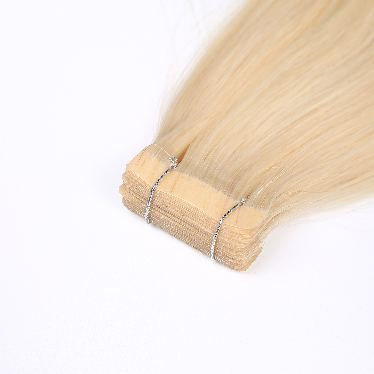 Lyric Selection 100% Human Hair Tape Ins Blonde #613 Color Virgin Hair Silky Straight Texture