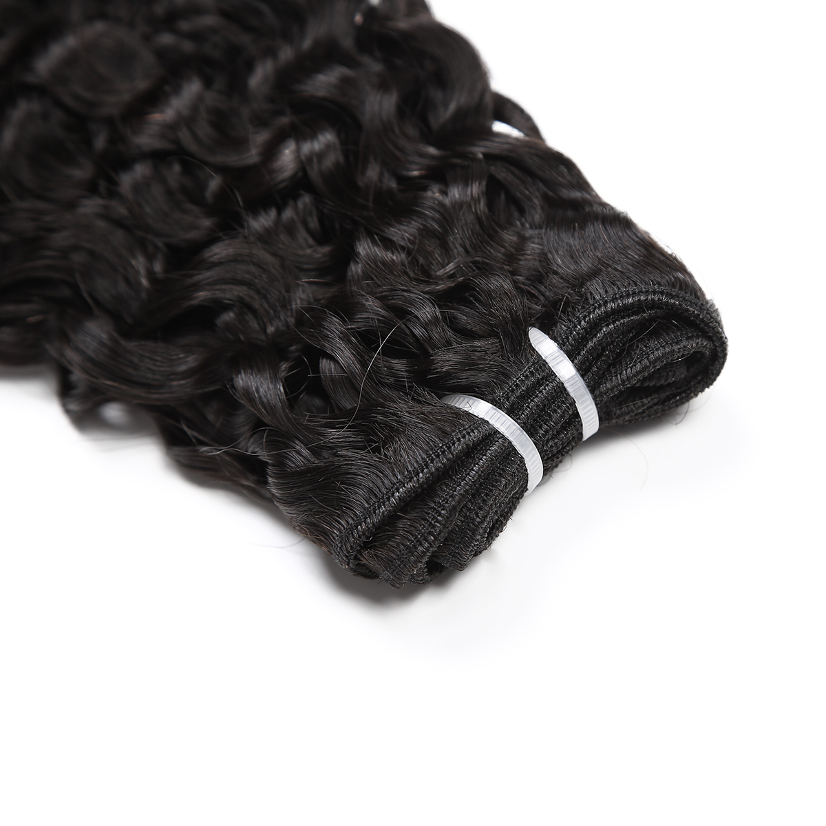 Lyric Selection 100% Human Hair Bundles Natural Color  Virgin Hair Jerry Curly Texture