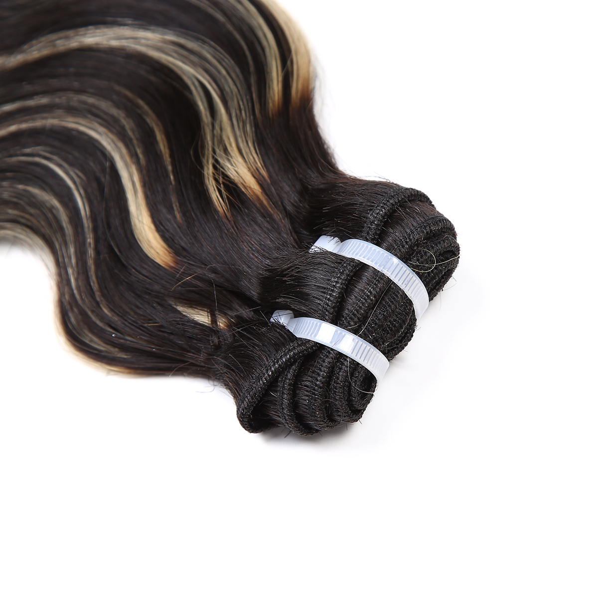 Lyric Selection 100% Human Hair Bundles P1B/613 Piano Color Virgin Hair Body Wave Texture