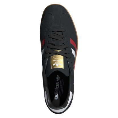 adittgdas Men's Samba OG Core Black/Better Scarlet/Gum