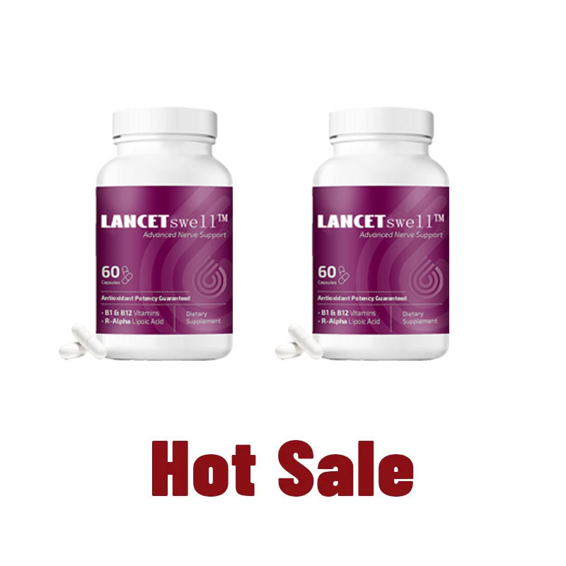 Lancetswell Advanced Nerve Support - 300mg Stabilized R-Alpha Lipoic Acid, Vitamin B Complex, Benfotiamine, Herbs for Fast-Acting Support - 60 ct
