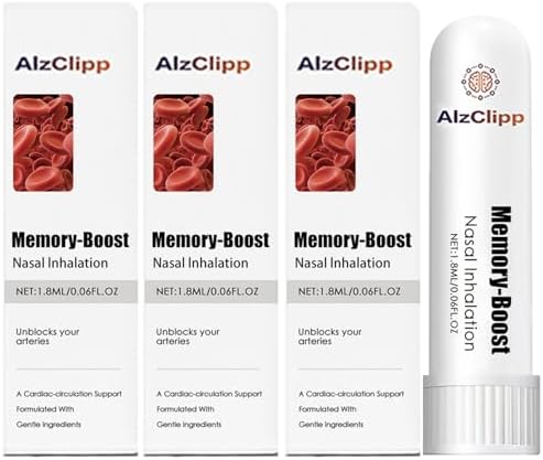 Alzclipp Inhaler, Alzclipp Anti-Aging Nasal Inhalation，Alzclipp boosts Memory, and Supports Cognitive Health，Scientifically Proven (3)